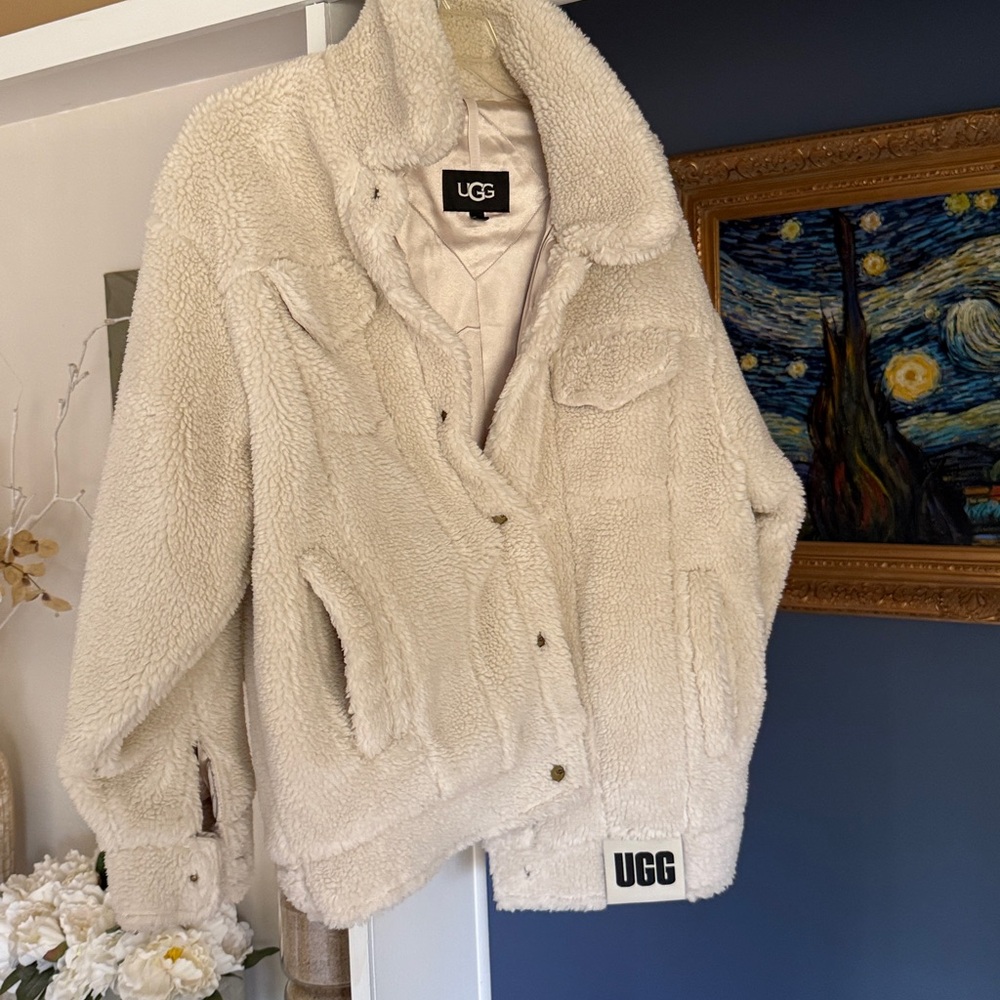 UGG Off-White Sherpa Jacket